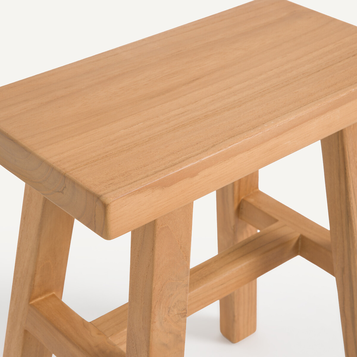Kruk in massief teak, Fagfred naturel, AM.PM