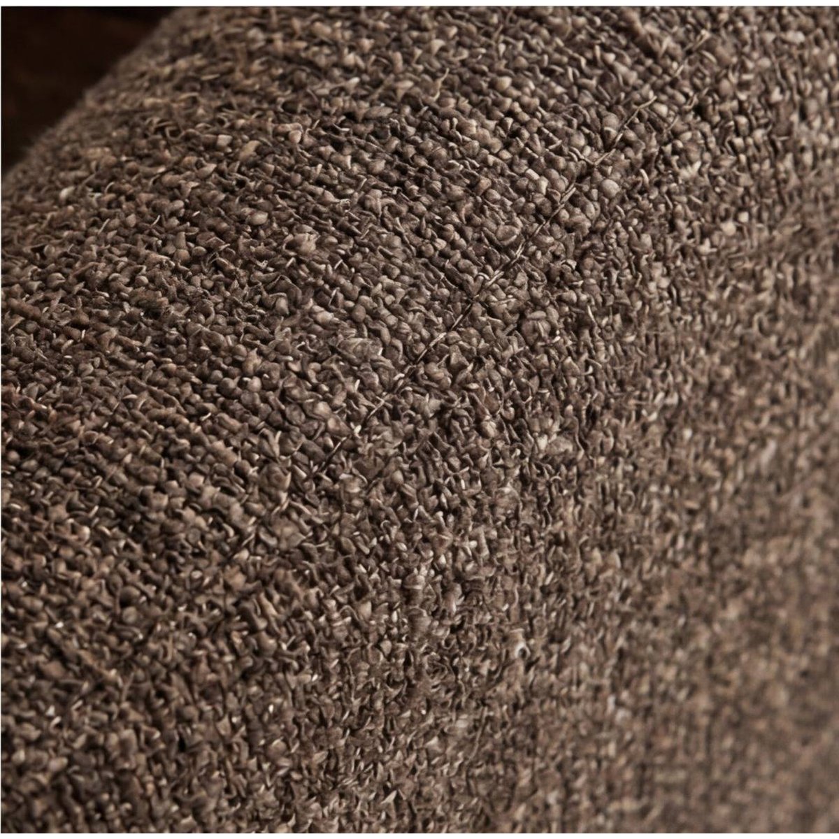 Fauteuil en tissu THÉA marron, MADE IN MEUBLES 