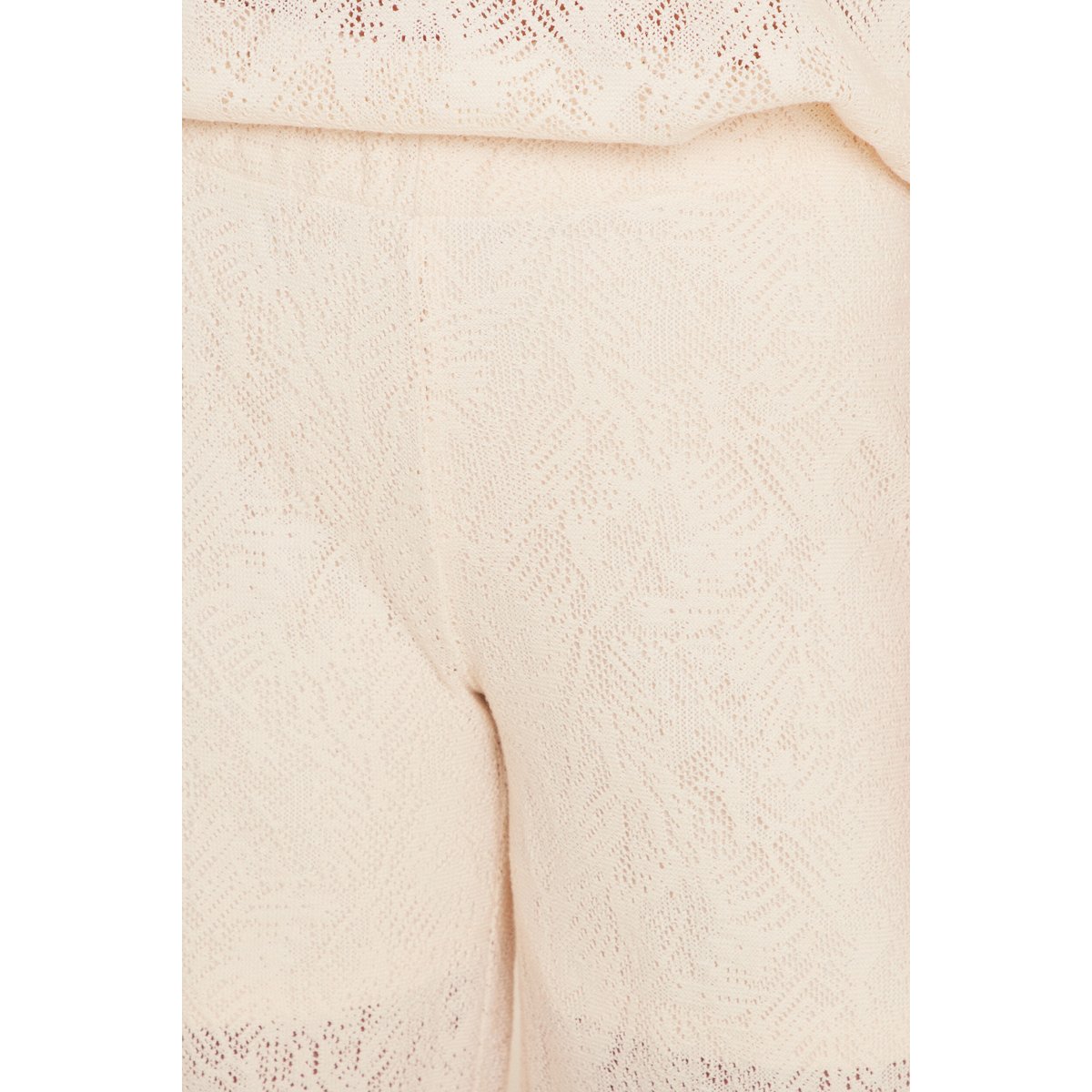 Pantalon crochet femme ecru, BREAL
