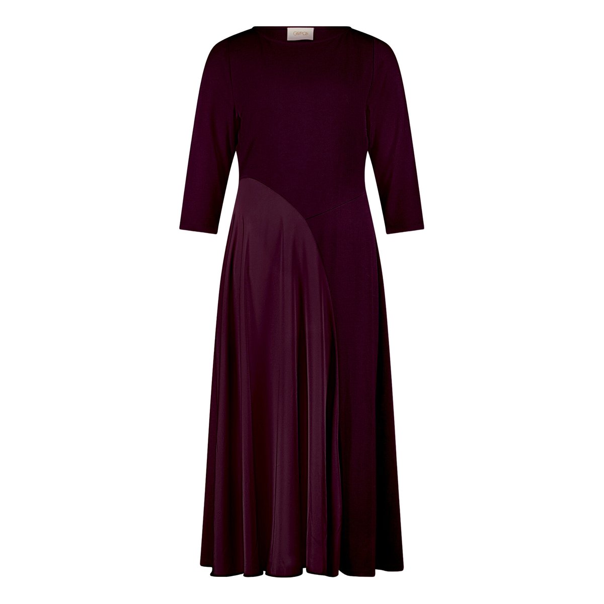 Robe en jersey à manches 3/4 dark dahlia, CARTOON