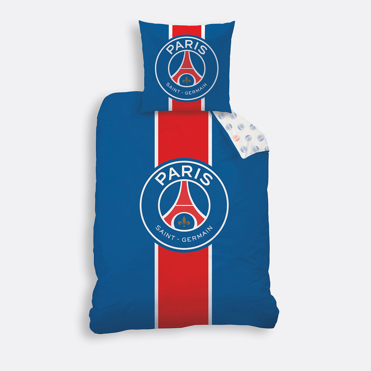 Parure de lit coton, PSG Classic imprimé, PSG