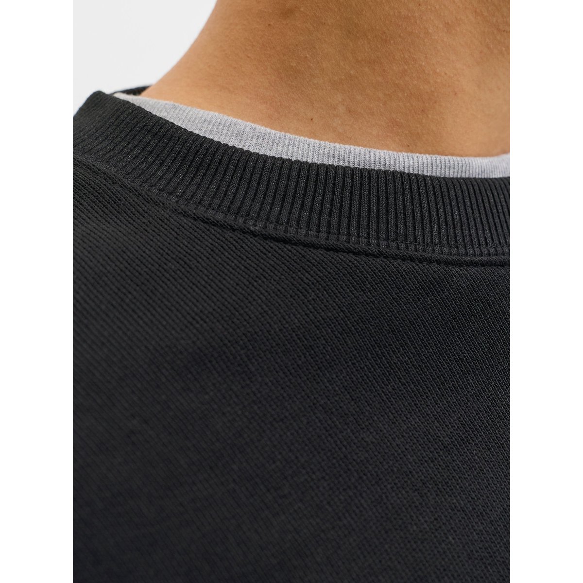 Sweat-Shirt black 4, JACK & JONES