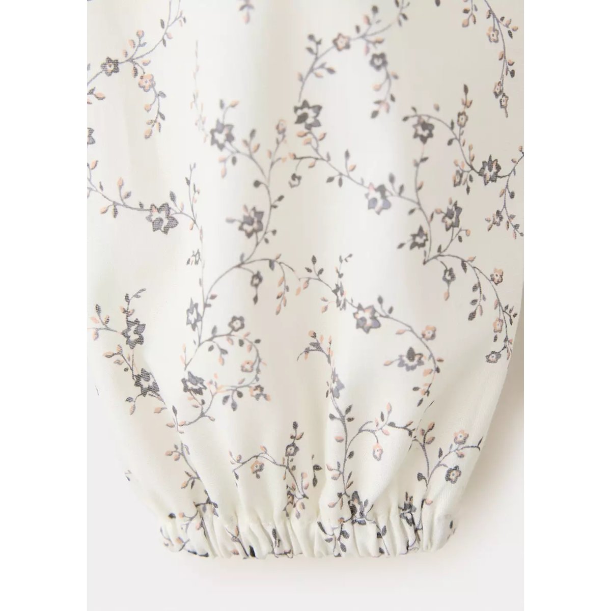 Blouse en imprimé floral kaki, MANGO BABY