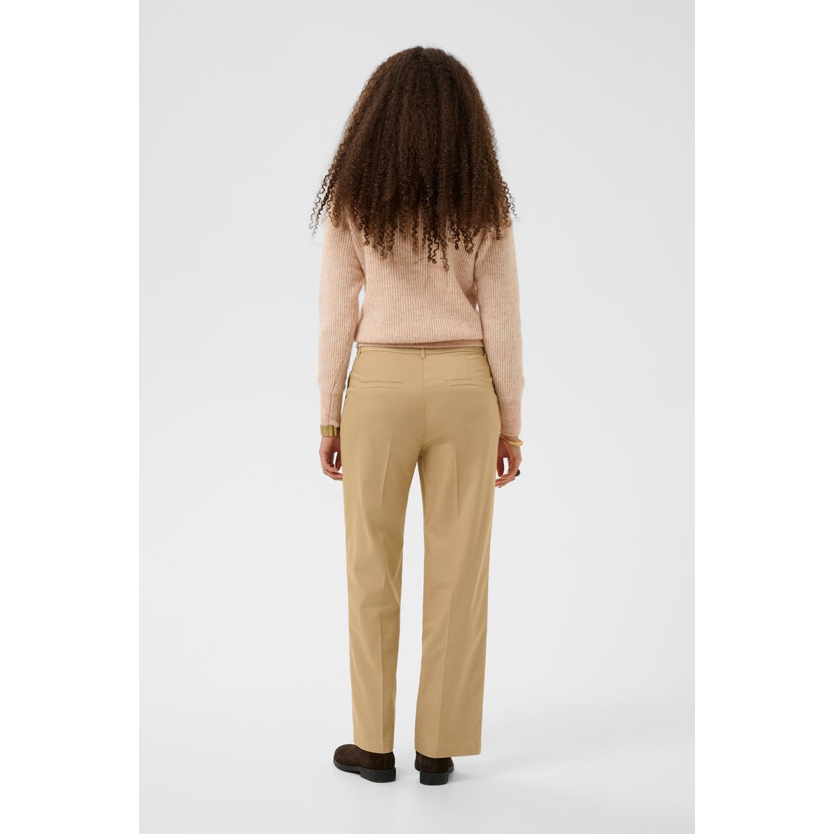 Pullover tricoté rose pink sand melange, CREAM