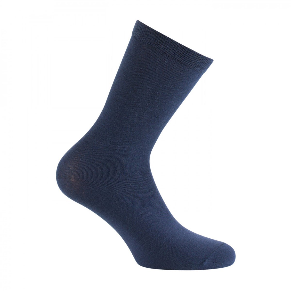 Mi-chaussettes en viscose marine, KINDY