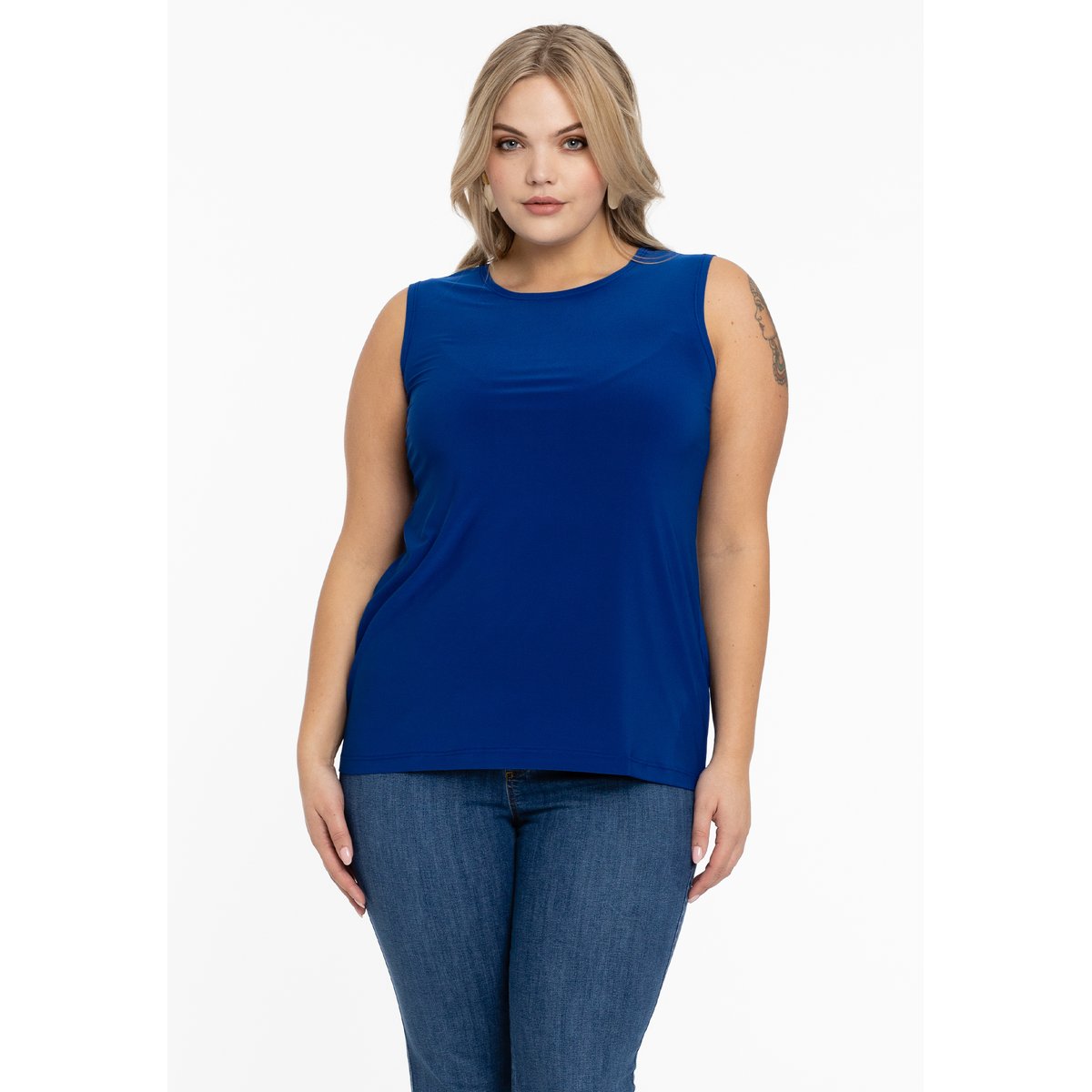 Singlet sans manches indigo, YOEK