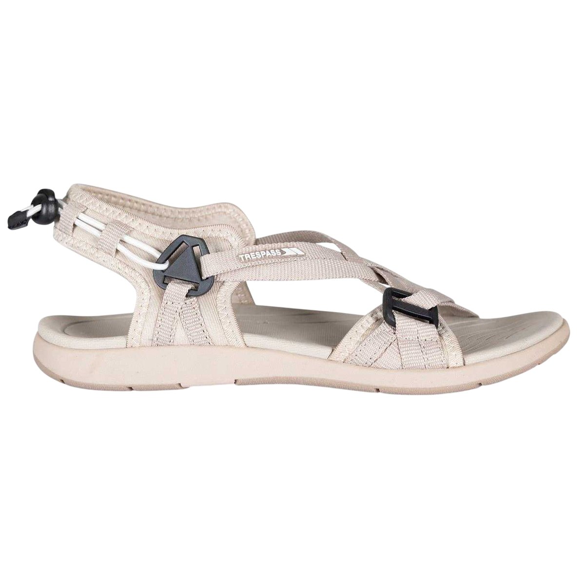 Sandales à boucle élastique NESSA FISHERMAN taupe, TRESPASS
