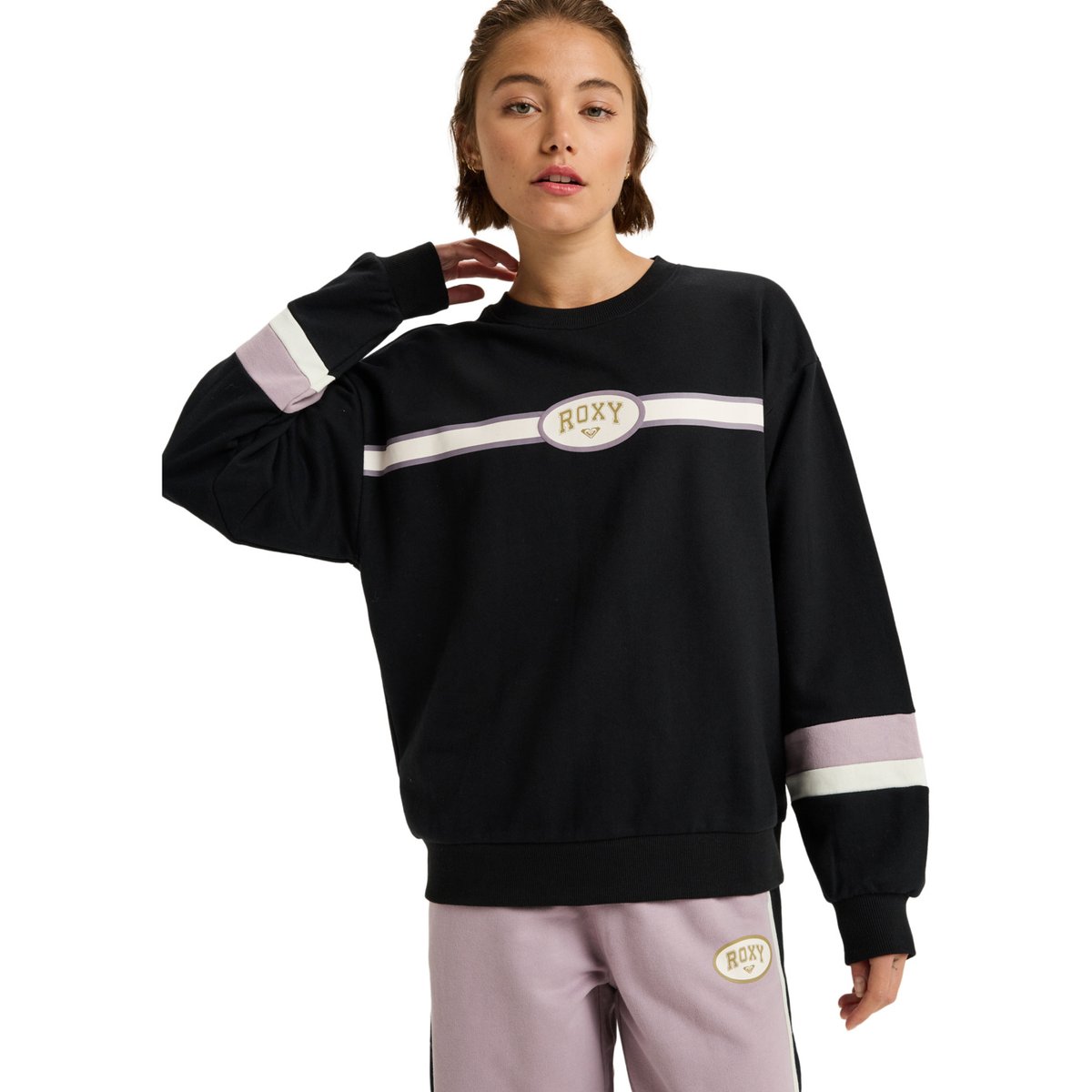 Polaire de sport ESSENTIAL ENERGY TIMELESS CN. noir true black, ROXY