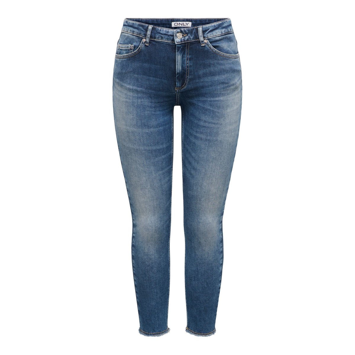 Jean Skinny dark blue denim, ONLY