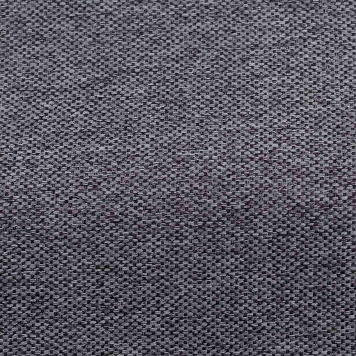 Rideau occultant grande hauteur 140x260cm gris foncé, ORNAMI