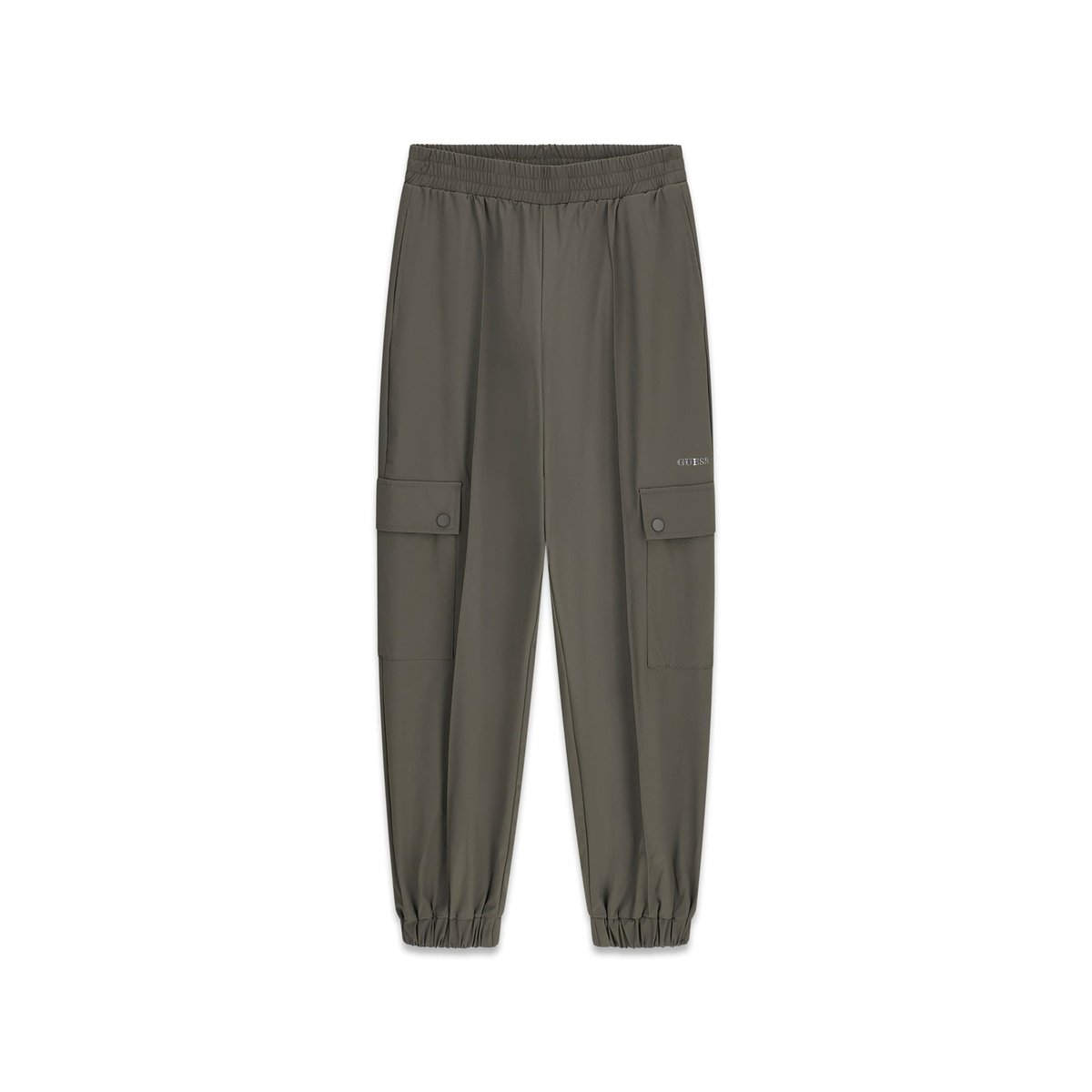 Pantalon Cargo En Nylon gris, GUESS