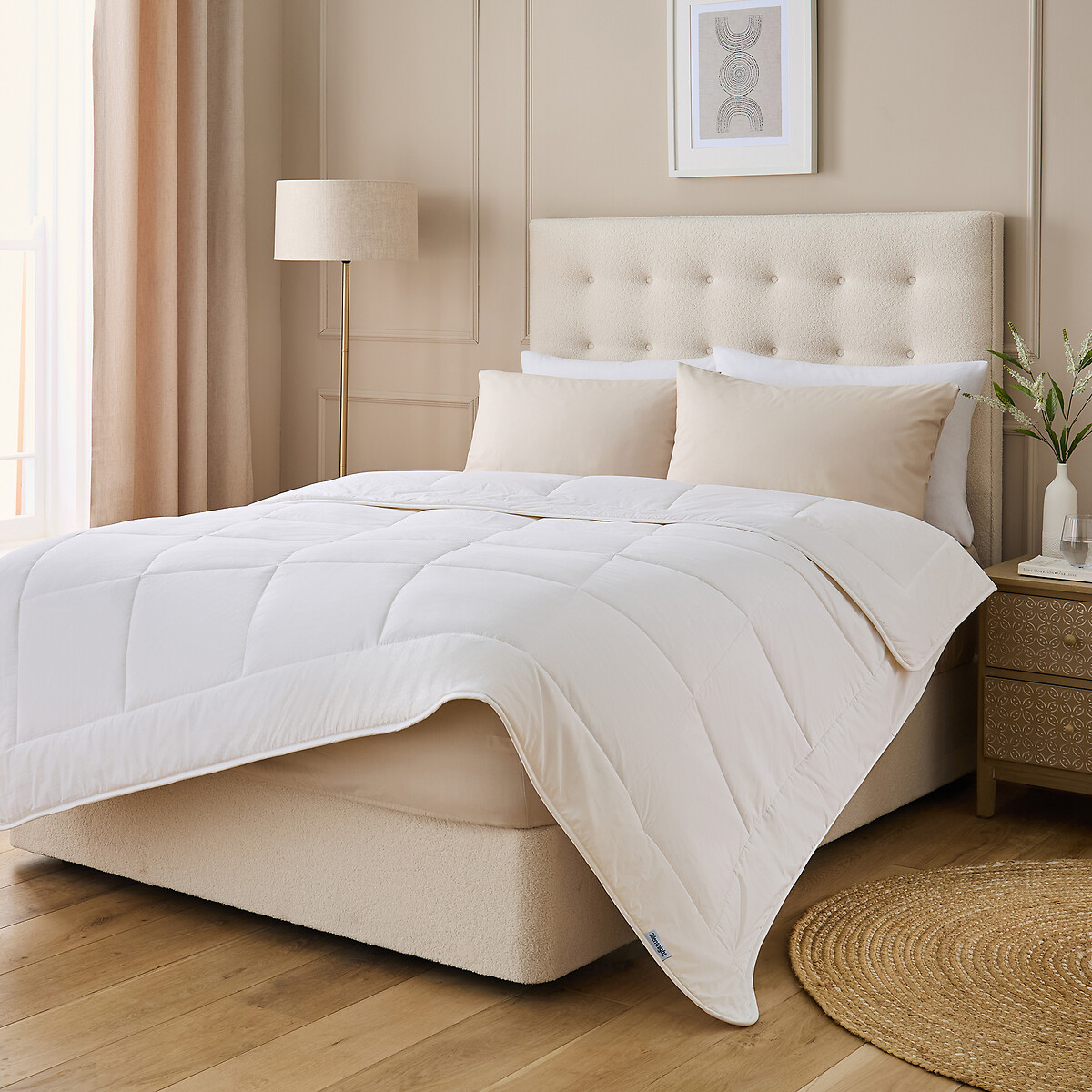 Natural Wool Lightweight Summer Duvet white, SILENTNIGHT