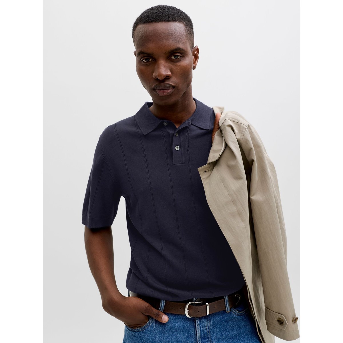 Polo Tricoté night sky, JACK & JONES