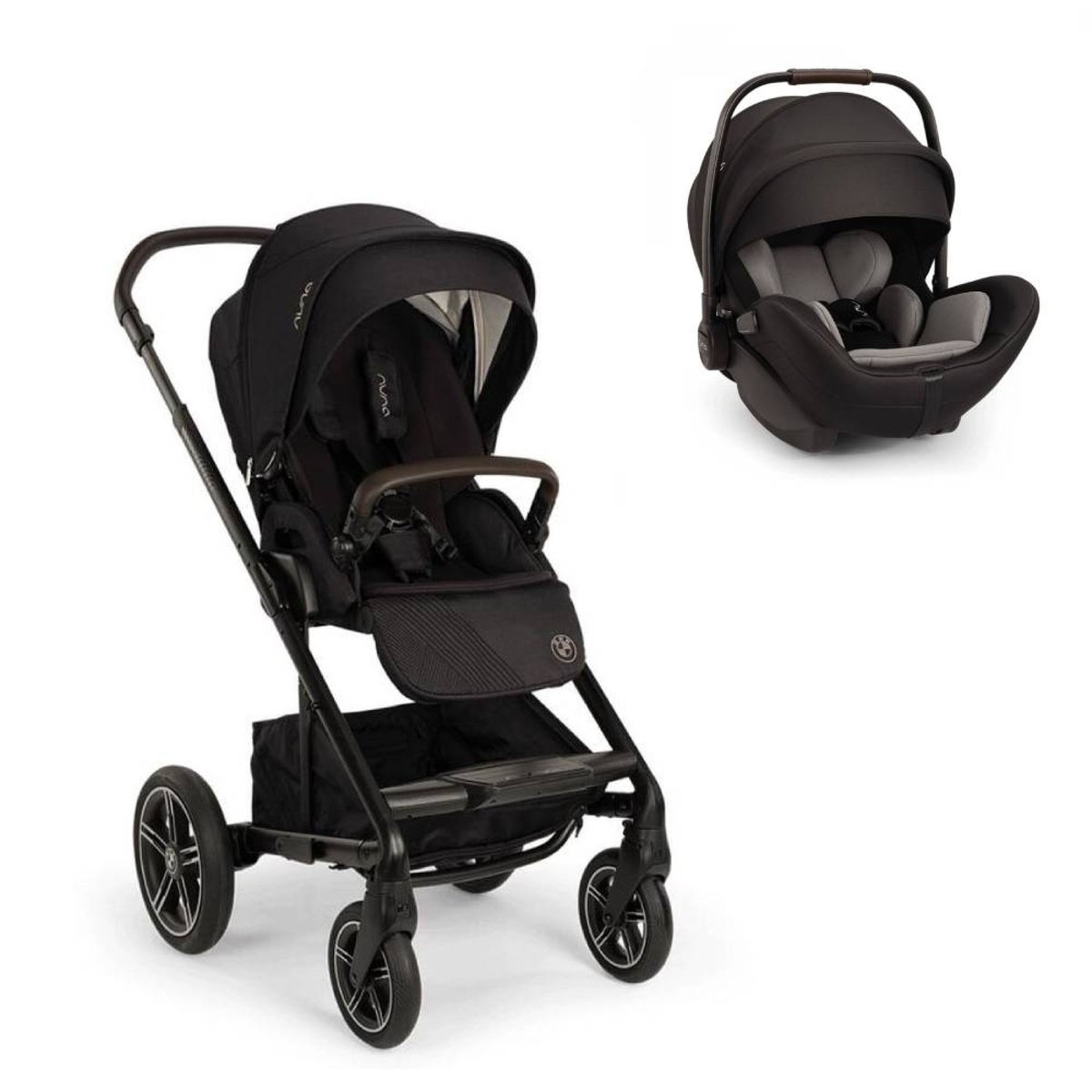 Poussette duo MIXX Next + Arra Flex noir, NUNA