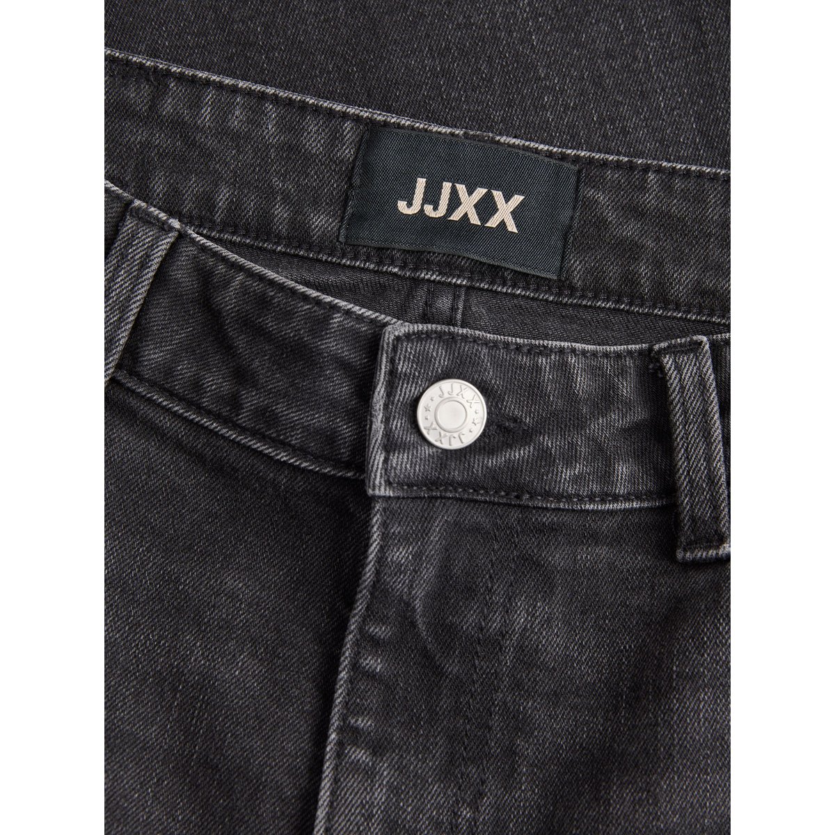 Jean Coupe Évasée black denim 1, JJXX