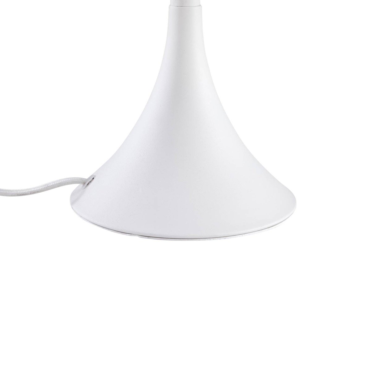 Lampe à poser en métal, Eryndor blanc, LINDBY