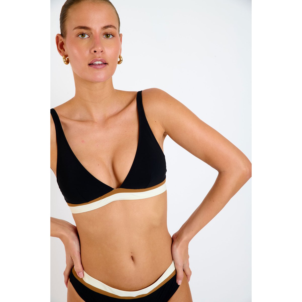 Bas de maillot de bain Laka Montecito noir, BANANA MOON