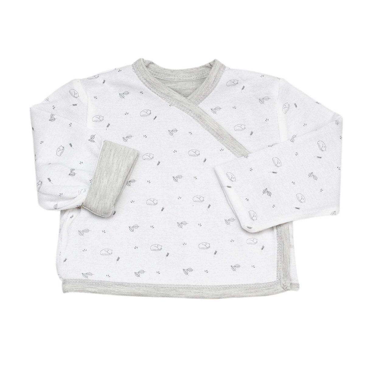 Kit naissance 3 pièces - Gris chiné gris, TROIS KILOS SEPT