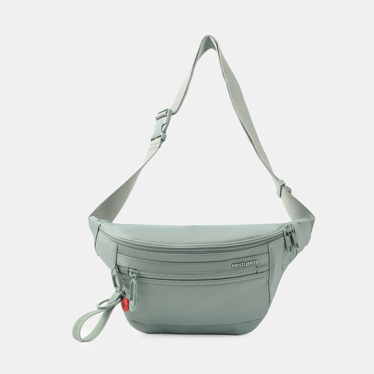 Sac banane compact RFID green milieu, HEDGREN