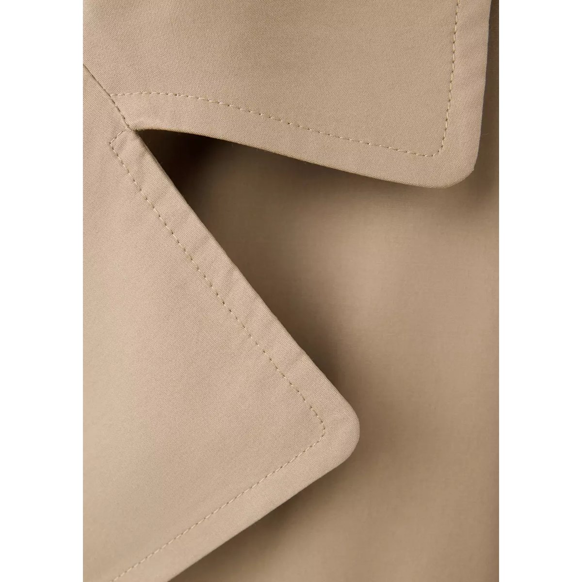 Manique coton imprimé à rayures beige, MANGO TEEN