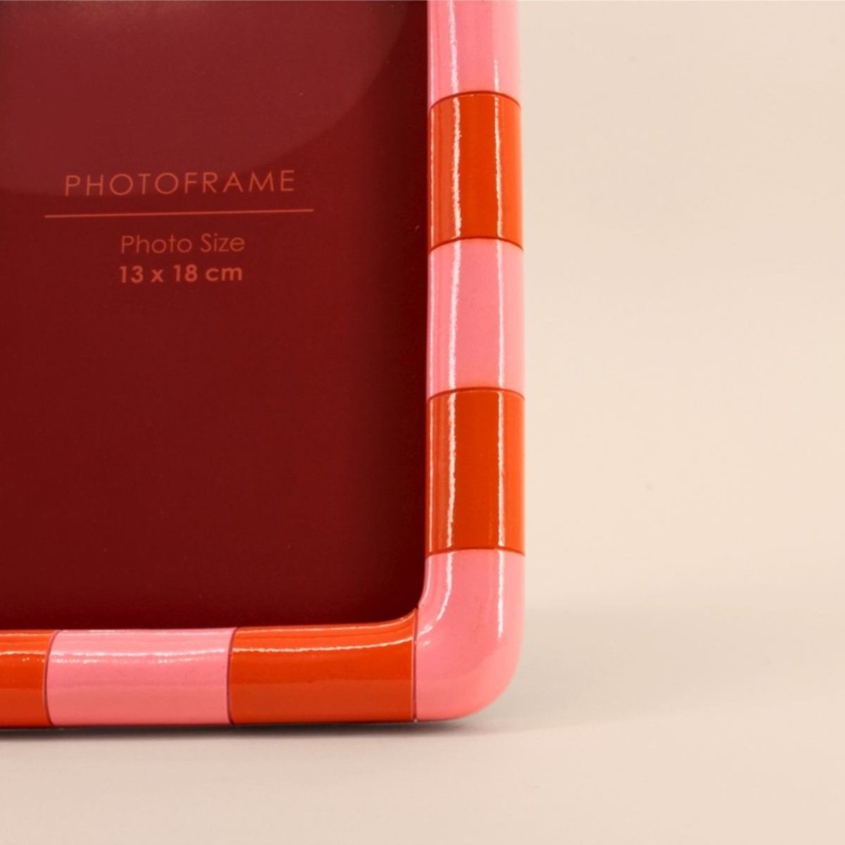 Cadre photo 3D Amore 23x16cm orange, KERSTEN