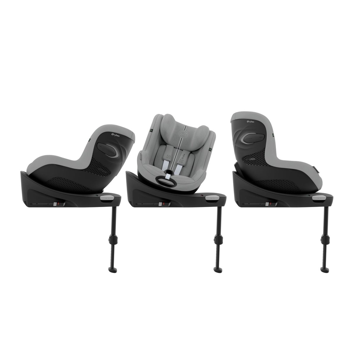 Siège auto Sirona G3 i-Size rotatif Tissu Plus gris stone grey, CYBEX