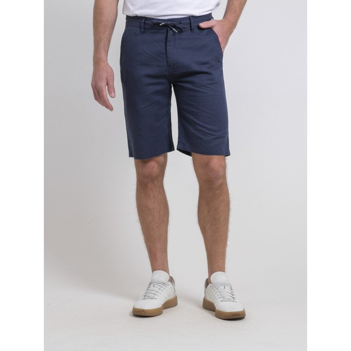Bermuda Chino Lin Bryam bleu marine, RITCHIE