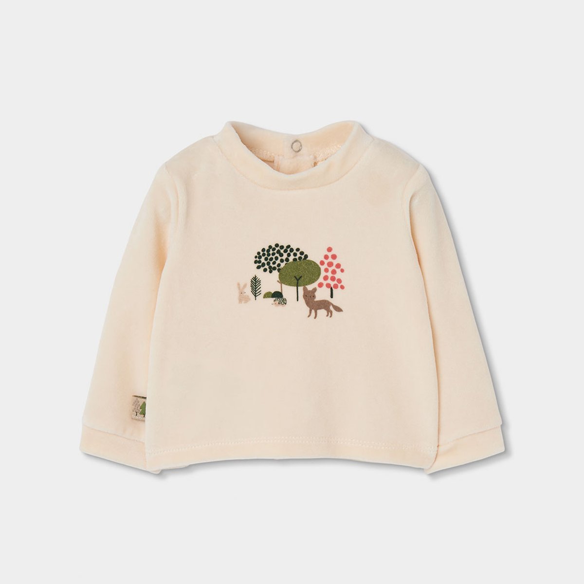 Ensemble maille bébé imprimé forêt animaux multicolore, BOBOLI