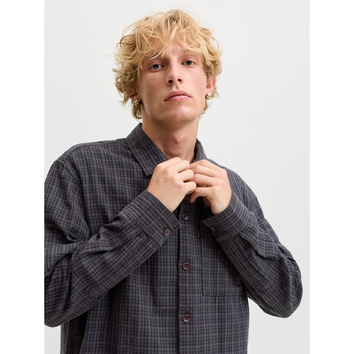 Chemise black 1, JACK & JONES