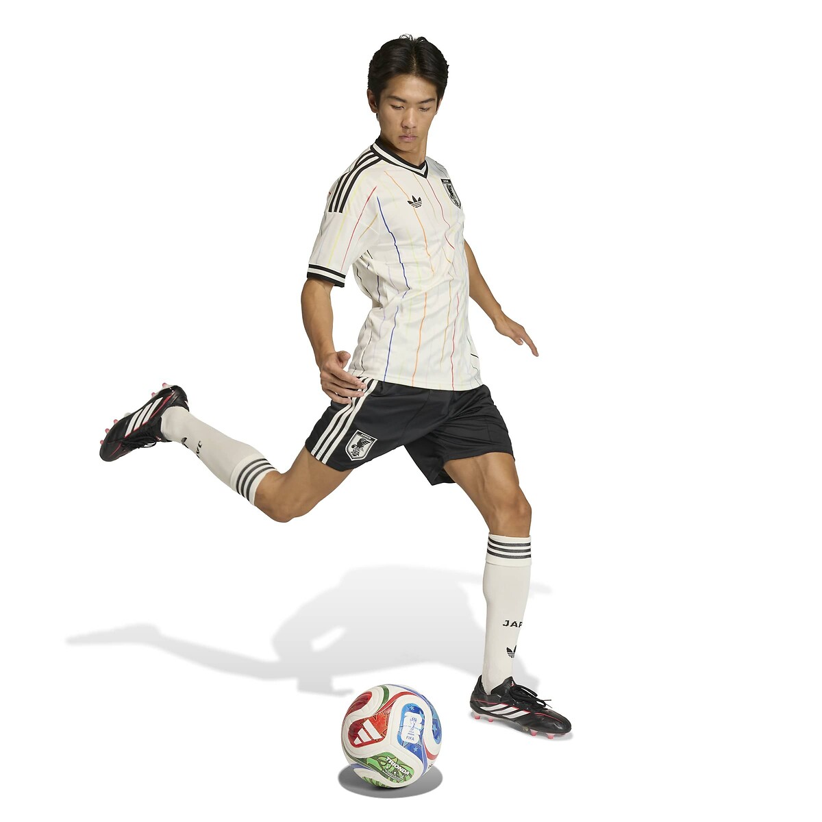 Camiseta de pretemporada como visitante de Japón, Copa del Mundo 2026 blanco, adidas Performance