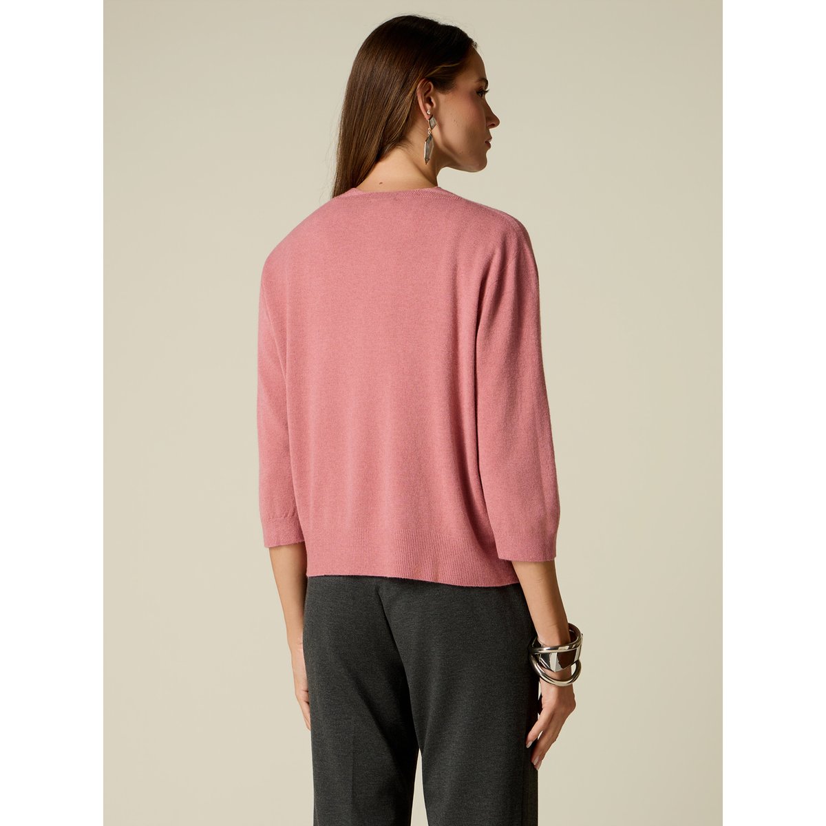 Cardigan rose, OLTRE