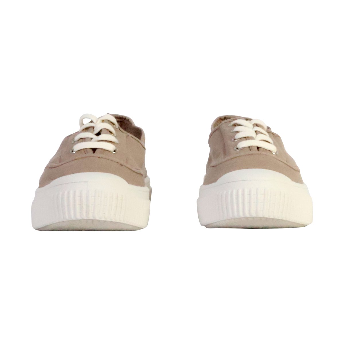 Basket à Lacets beige, VICTORIA