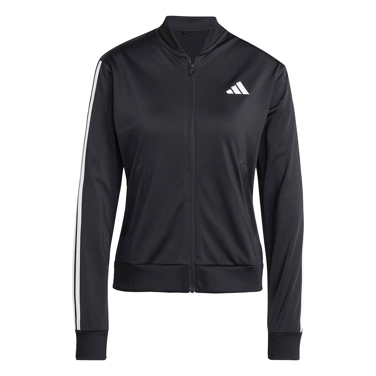 Essentials 3 Stripes Tracksuit black, ADIDAS SPORTSWEAR