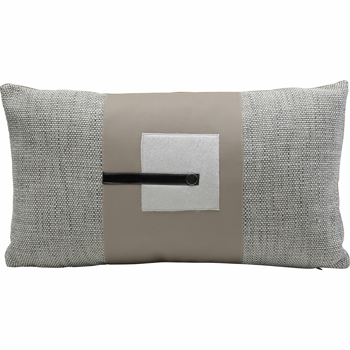 Coussin Vita 50x30cm gris, KARE DESIGN