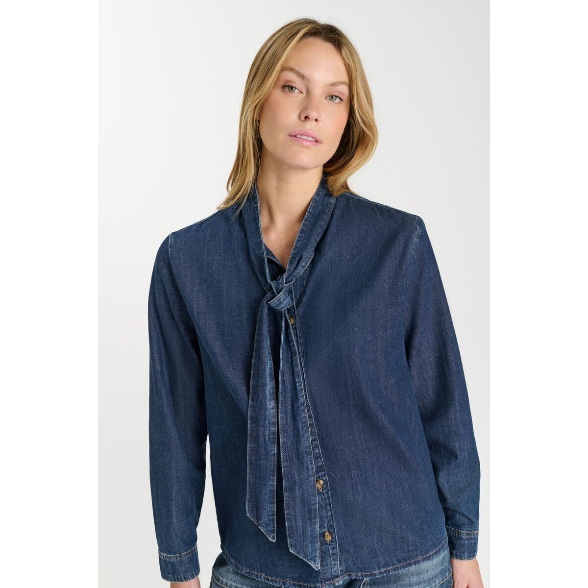 Chemise en jeans MILI blue, LE TEMPS DES CERISES
