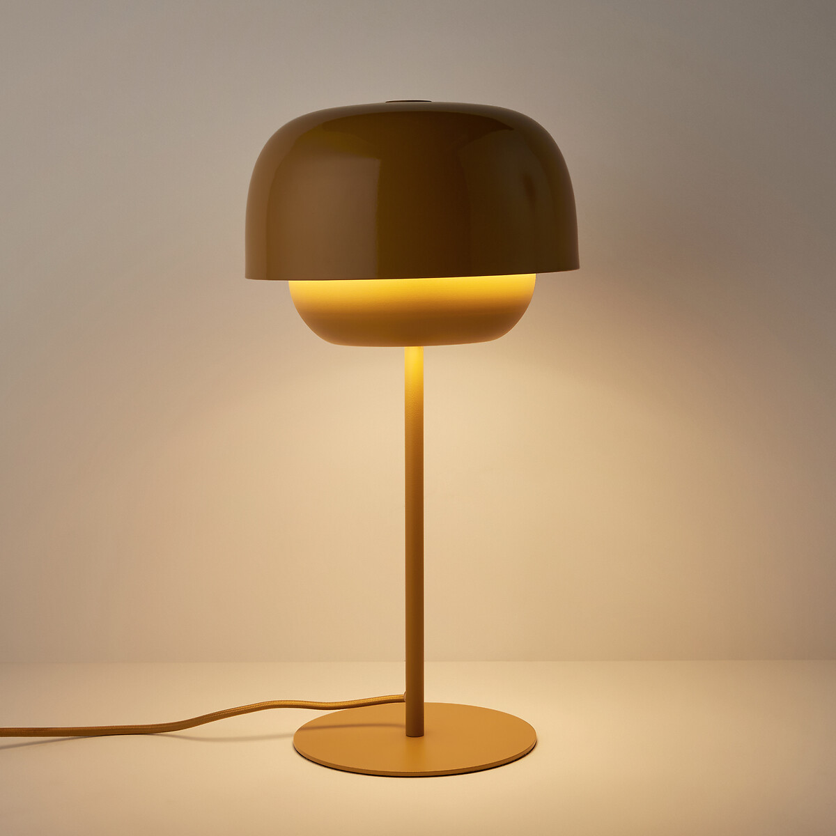 Lampe aus Metall Eisen bunt, Kinoko bronzefarben , LA REDOUTE INTERIEURS