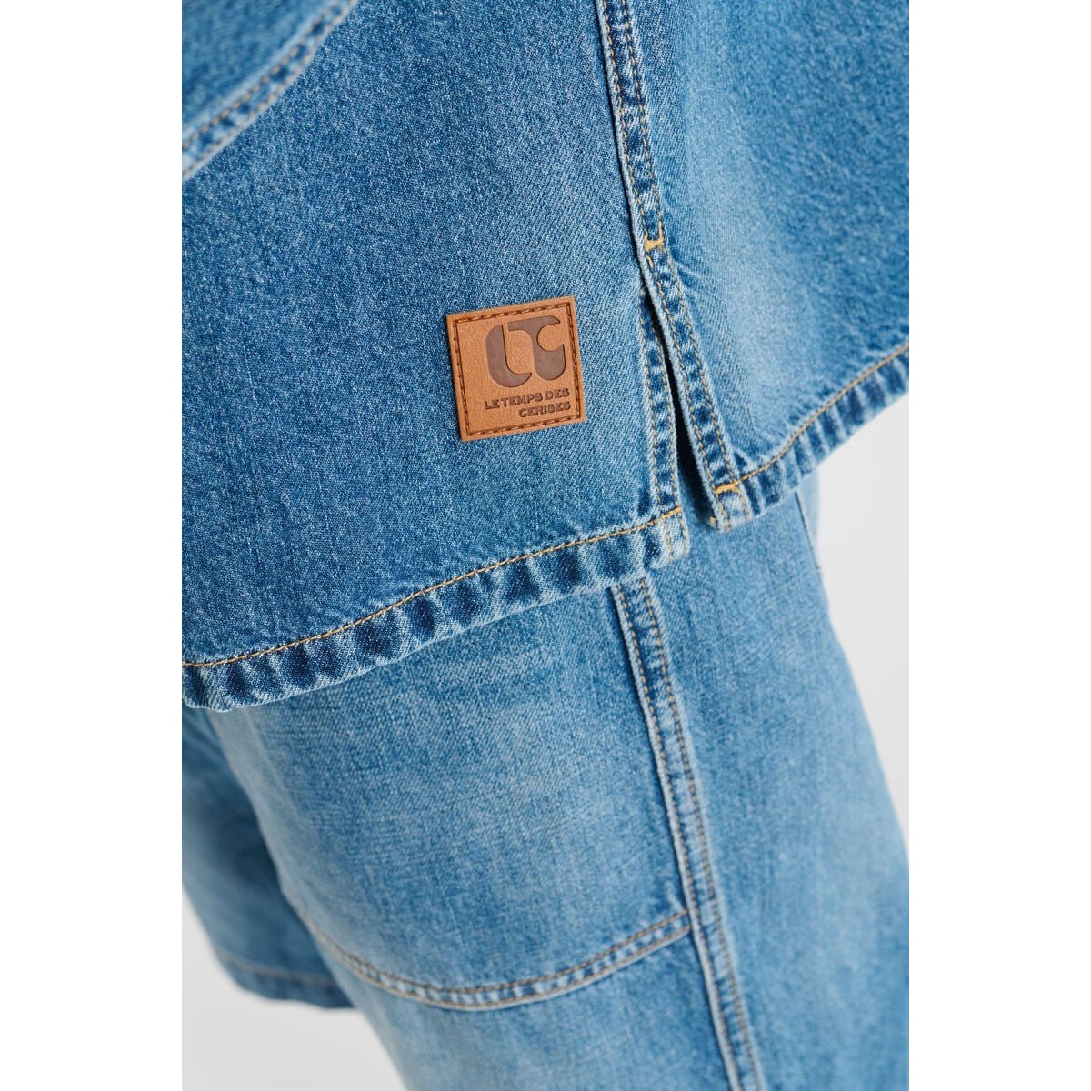 Chemise en jeans HISA blue, LE TEMPS DES CERISES