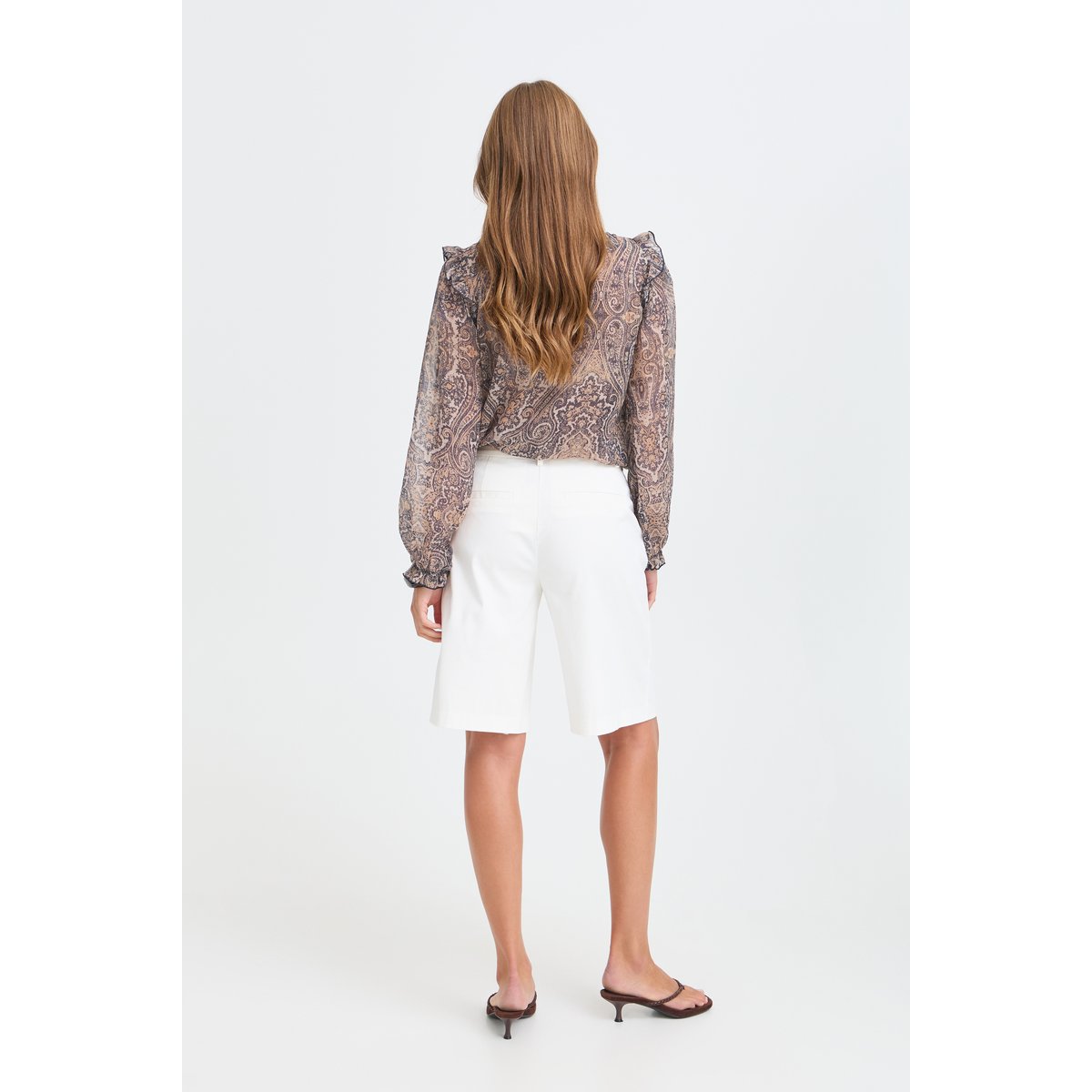 Á manches longues multicolore byxgalia paisley, B.YOUNG
