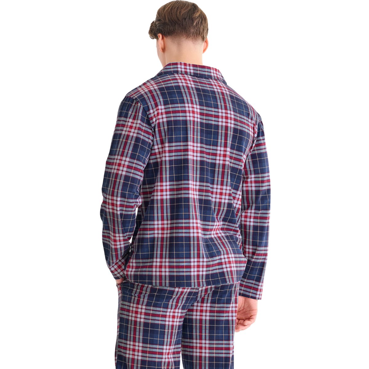 Haut pyjama chemise manches longues COSY NIGHTS imprimé, LISCA