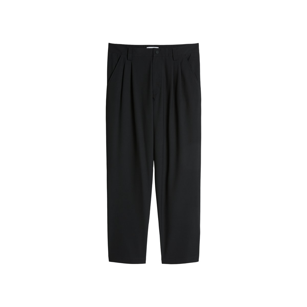 Pantalon modèle Lars regular avec un aspect laine élégant noir, MARC O’POLO DENIM