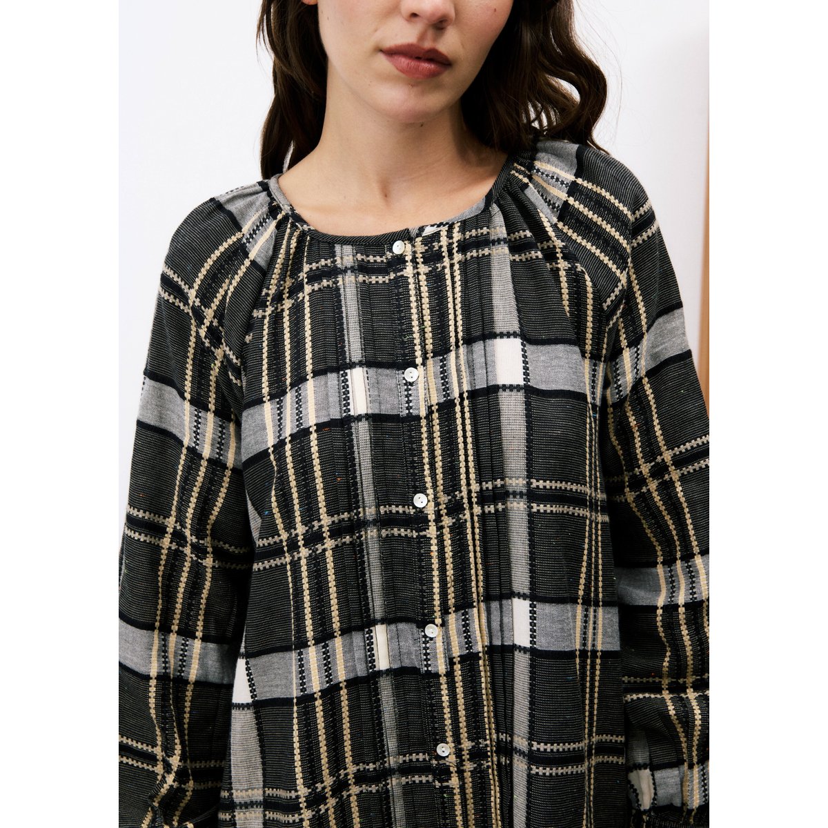 Robe longue TOYGER noir, FRNCH