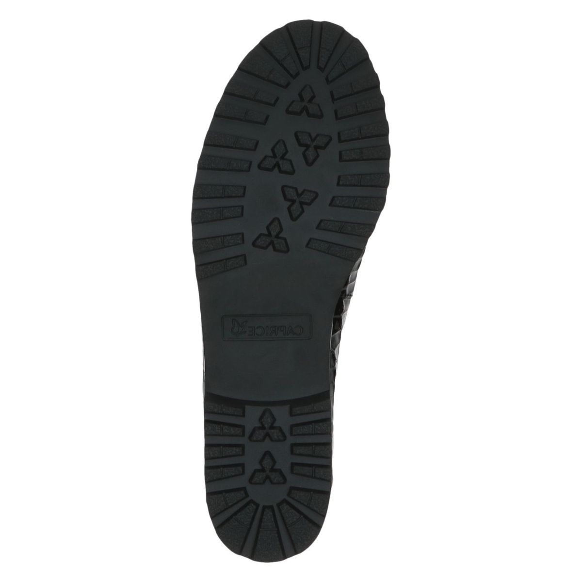 Ballerine en cuir noir, CAPRICE