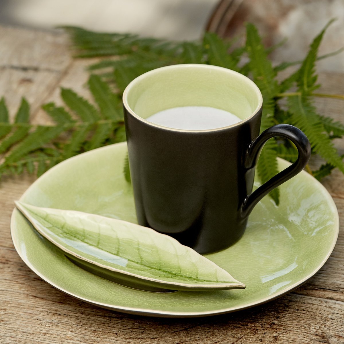 Tasse en grès, RIVIERA vert frais, COSTA NOVA