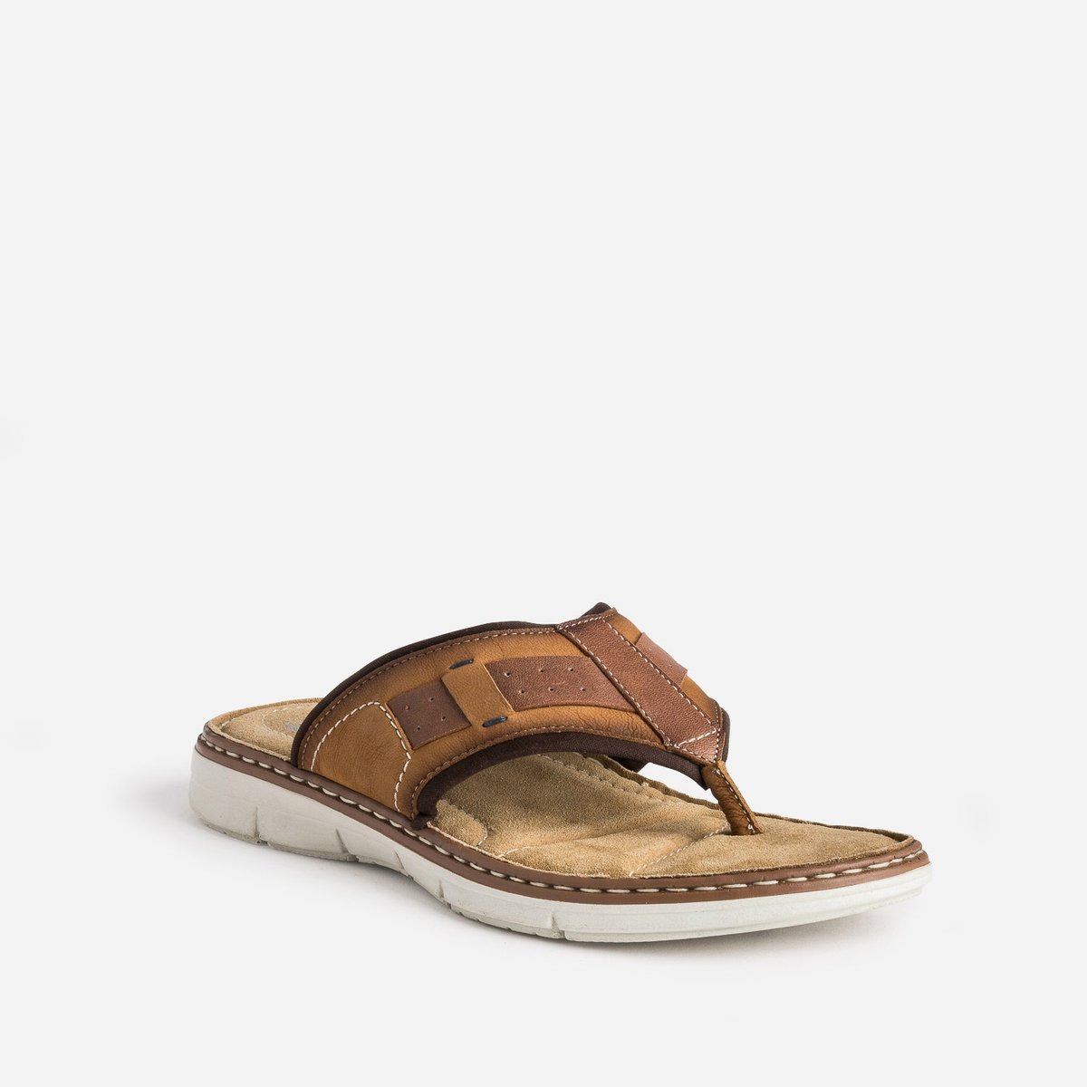 Mule en cuir MAO cognac, ERAM