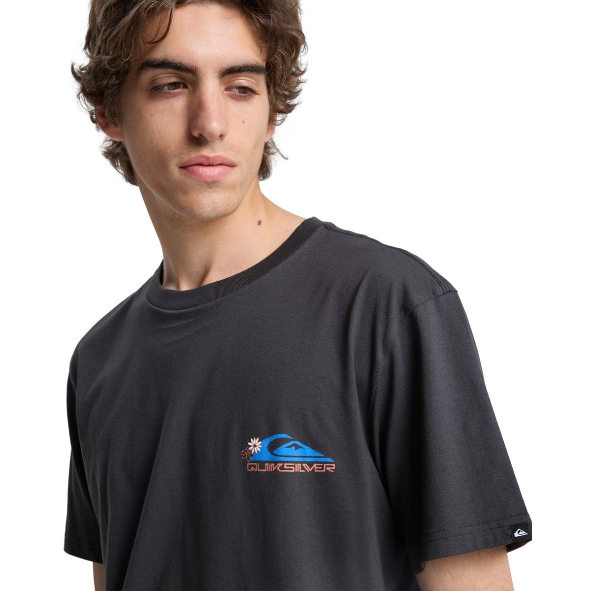 T-Shirt à manches courtes EV BARREL PARADISE noir tarmac, QUIKSILVER