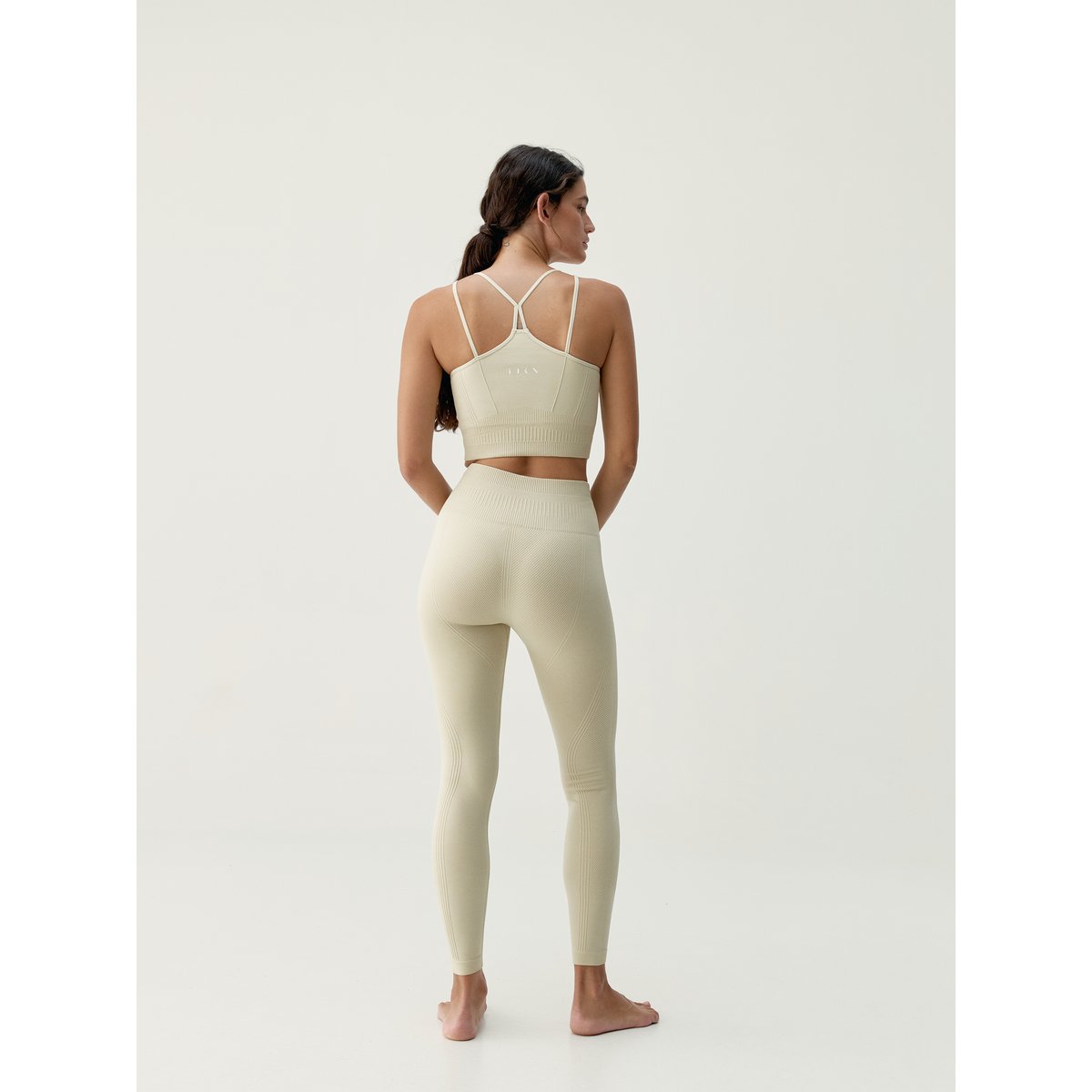 Brassière de sport femme Kamay maintien moyen bretelles coussinets amovibles pierre, BORN