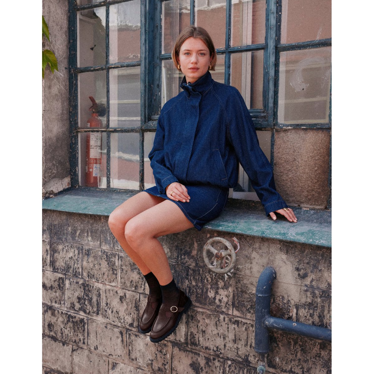 Derbies AYRO cuir pull-up marron, ODAJE