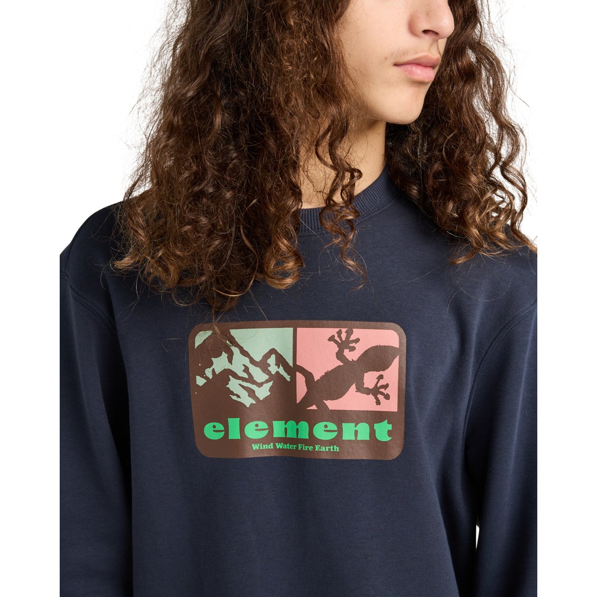 Sweat MEMORY CR bleu eclipse navy, ELEMENT