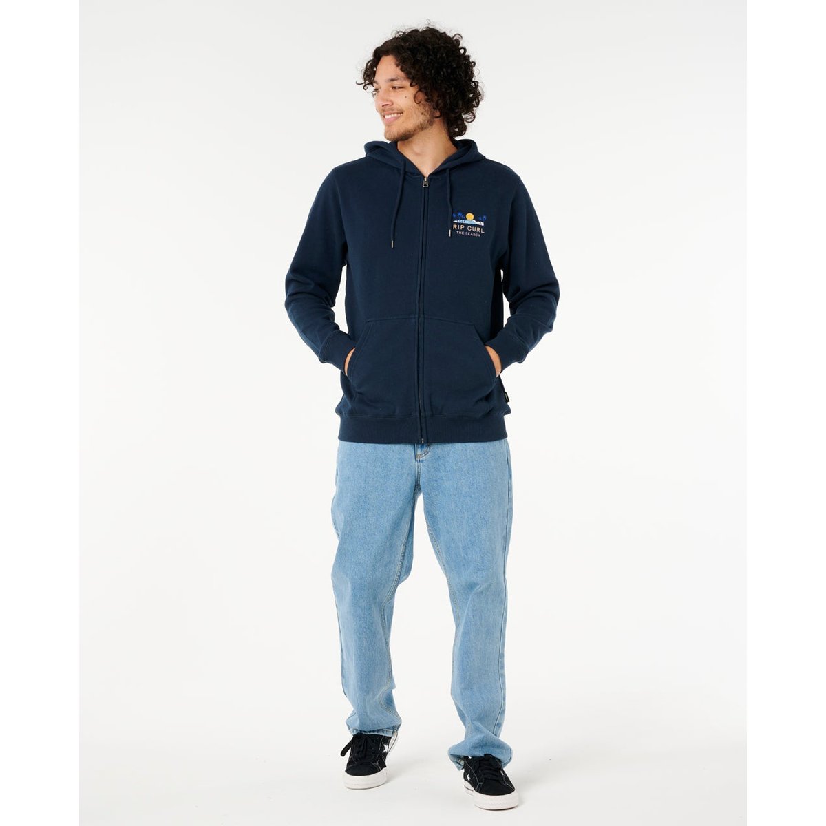 Sweat Zippé Aots Cody Welsh navy, RIP CURL