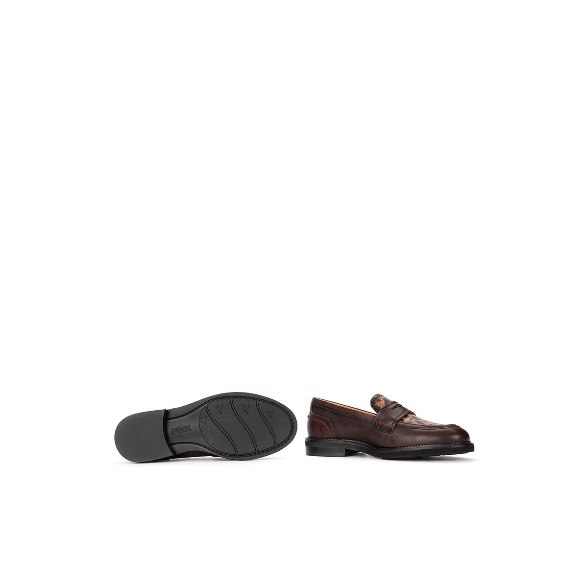 Mocassins cuir Deva marron, PIKOLINOS